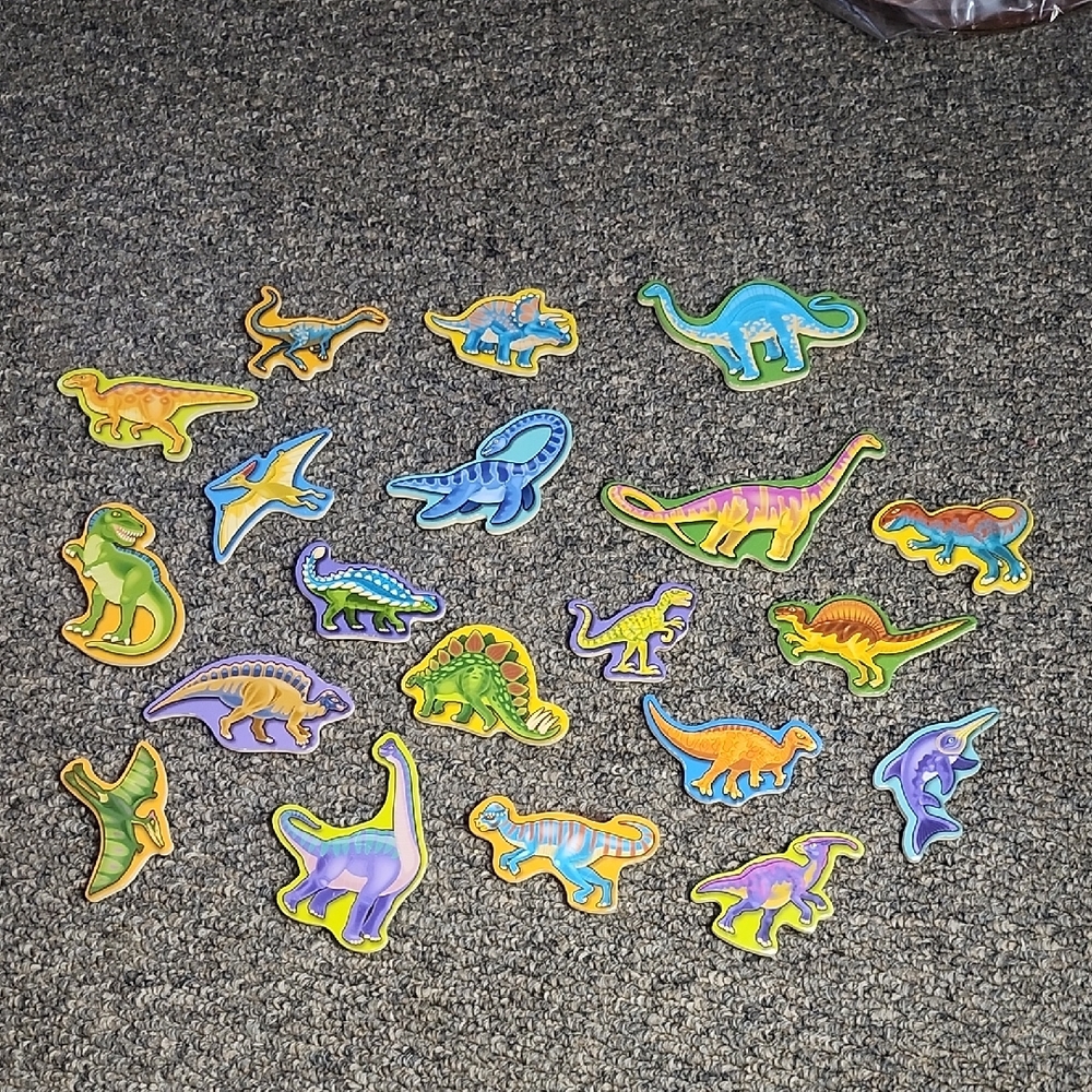 Colorful Dinosaur Toy Set
